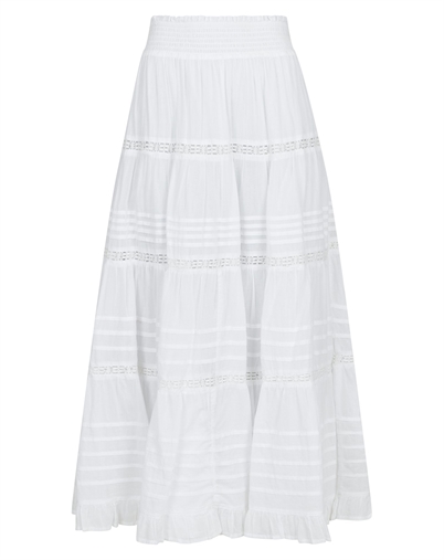 Neo Noir - Felicia S Voile Rock - White